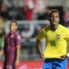 El Real Madrid tiene una joya: Rodrygo 2 - Venezuela 1