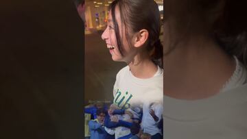 Pasión azulcrema: Niña recrea la narración de Andrés Vaca del penal de Henry Martín