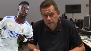 Roncero apuesta por Vinicius y la da una cifra de sus goles
