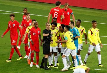 Partidazo en Moscú. Colombia empató al final y logró llevar el partido al alargue 