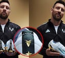 Lionel Messi y los nuevos botines con los que enfrentará la fecha FIFA con Argentina