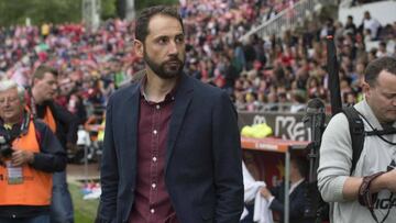 Pablo Machín, durante el partido.