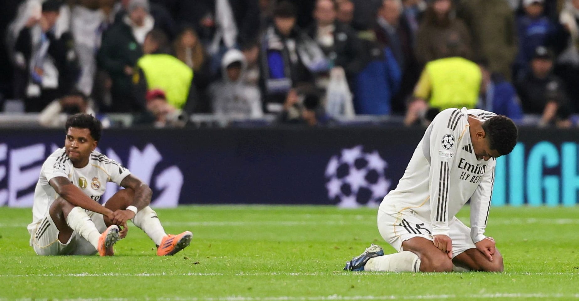 La derrota del Real Madrid ante el Manchester City en imágenes