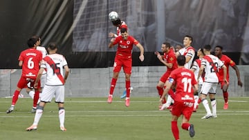 09/07/20 PARTIDO SEGUNDA DIVISION 
 RAYO VALLECANO - NUMANCIA 
 CORONAVIRUS COVID19  
 BERNARDO  CATENA