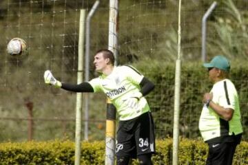 Nacional se prepara en Guarne para enfrentar en la última fecha de la Liga en Cúcuta.