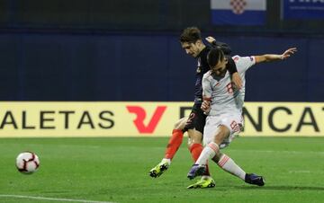 Ceballos empató el partido. 1-1.