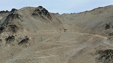 Estación esquí La Hoya sin nieve