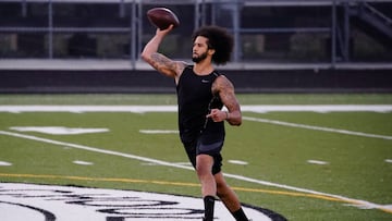 El mariscal de campo de 32 años cambió el entrenamiento programado por la NFL hace ocho días por uno privado para que los medios tuvieran acceso a videos.
