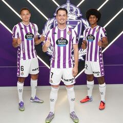 El Real Valladolid presentó a Lachuer, Canós y Peter Federico de una tacada