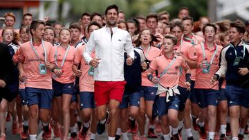 Djokovic: "Nadie puede decir que Nadal no es el favorito"
