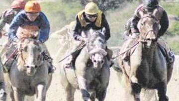 <b>NO DIO TREGUA A LOS ADVERSAROS. </b>Mushajer dejó clara su ambición desde su salida del cajón.