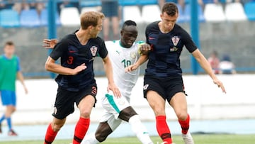 Croacia se rehace y remonta a la difícil Senegal de Mané