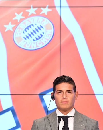 Inicia un nuevo camino: James ya es jugador del Bayern