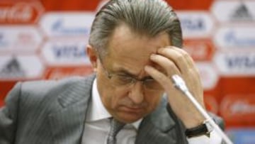 El ministro ruso de Deportes, Vitaly Mutko.