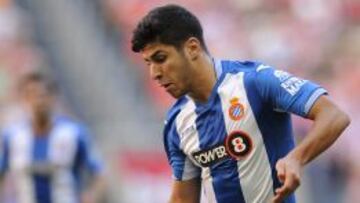 Asensio, de blanquiazul.