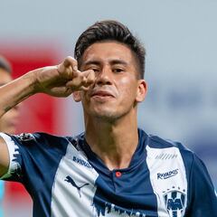 El golazo de chilena anulado a Maxi Meza en el Rayados vs Querétaro