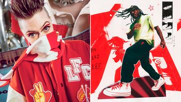 Colección de ropa Converse x Liverpool.
