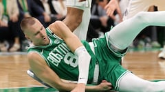 Latvian center Porzingis suffered a rare injury during the 2024 NBA Finals win over the Dallas Mavericks, requiring surgery.