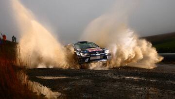 Sebastien Ogier, en el Rally de Gran Bretaña.