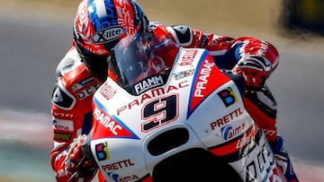 Danilo Petrucci con la Ducati.