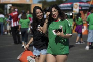 Así vivieron los aficionados mexicanos el encuentro amistoso entre México y Nueva Zelanda celebrado en Nashville, Tennessee.