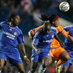 Makelele, harto, a Ronaldinho: "Te voy a enviar al hospital"