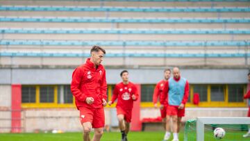 Señé está listo para reaparecer con el Racing de Ferrol.