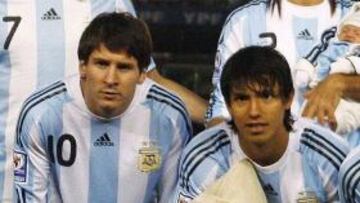 Agüero: "Ojalá que Messi me lleve al Barcelona"