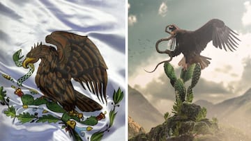 El sorprendente significado de los colores de la Bandera de México y el Águila Real