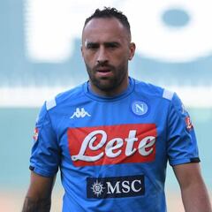 David Ospina hace trabajo diferenciado con Napoli