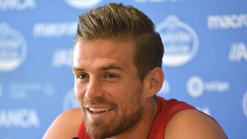 Christian Santos será baja por una herida en el pie izquierdo