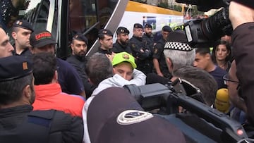 El no va más: Messi, de charla y abrazos con Cristóbal Soria