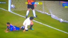 Así fue el primer gol de Gary Correa con la camiseta crema