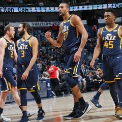 Los Jazz pasan el trámite en NOLA con el mejor Favors (25)