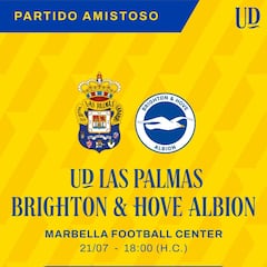 El Brighton se suma a la pretemporada de Las Palmas