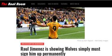 Raúl Jiménez vive un sueño en la Premier League