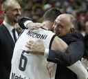 Pablo Laso y Nocioni vuelven a Vitoria como grandes campeones