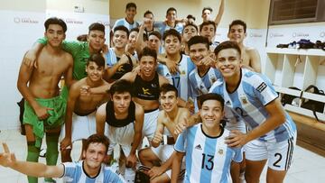 Argentina, a semifinales del Sudamericano Sub-15