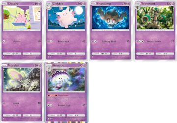 pokemon tcg pocket crisis dimensional a3a cartas pokemon psiquicos