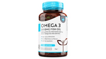 Superfuerza omega 3 disponible en Amazon.