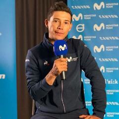 Supermán López y sus objetivos con el Movistar para el Tour 2021