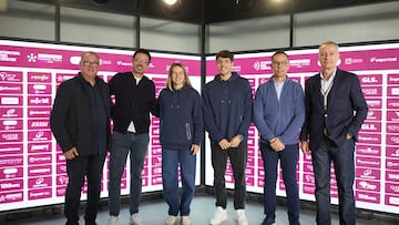 Ari Sánchez y Agustín Tapia, las manos inocentes del sorteo.