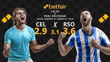 RC Celta de Vigo vs. Real Sociedad: horario, dónde ver, pronósticos y clasificación