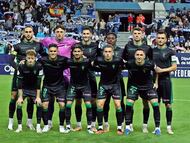 Formación del once del Córdoba ante el Málaga en Primera Federación