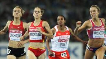 <b>CON AUTORIDAD. </b>Natalia se impuso en la segunda de las dos semifinales de 1.500 y pasó a la final.