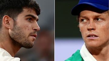 Sinner - Alcaraz, en directo: final de Roland Garros, hoy en vivo online