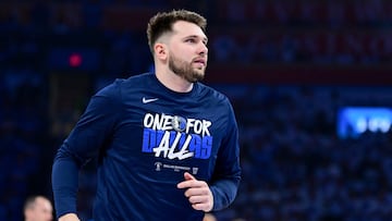 Doncic has been struggling with a knee injury since midway through the NBA Playoffs first-round series against the Los Angeles Clippers.