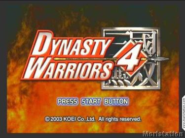 Confirmada la llegada de Dynasty Warriors 4 en Xbox a Europa