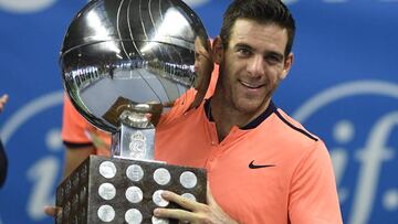 Del Potro gana un torneo ATP tres años después