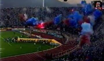 El 3 de diciembre de 1995, exactamente hace 20 años, Universidad de Chile vencía a Deportes Temuco en el Estadio Nacional y lograba su segunda corona consecutiva, el bicampeonato. 
